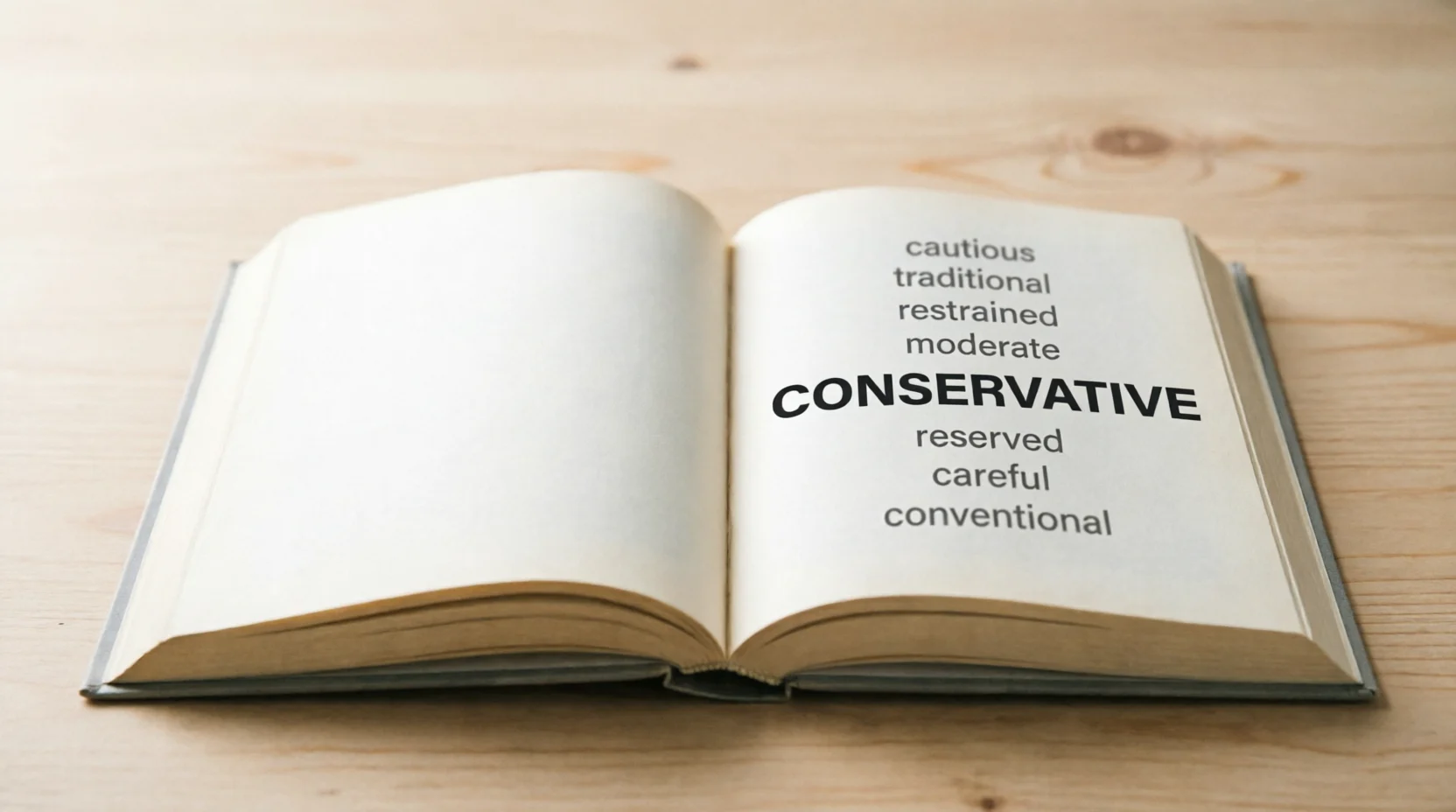 Conservative Synonyms