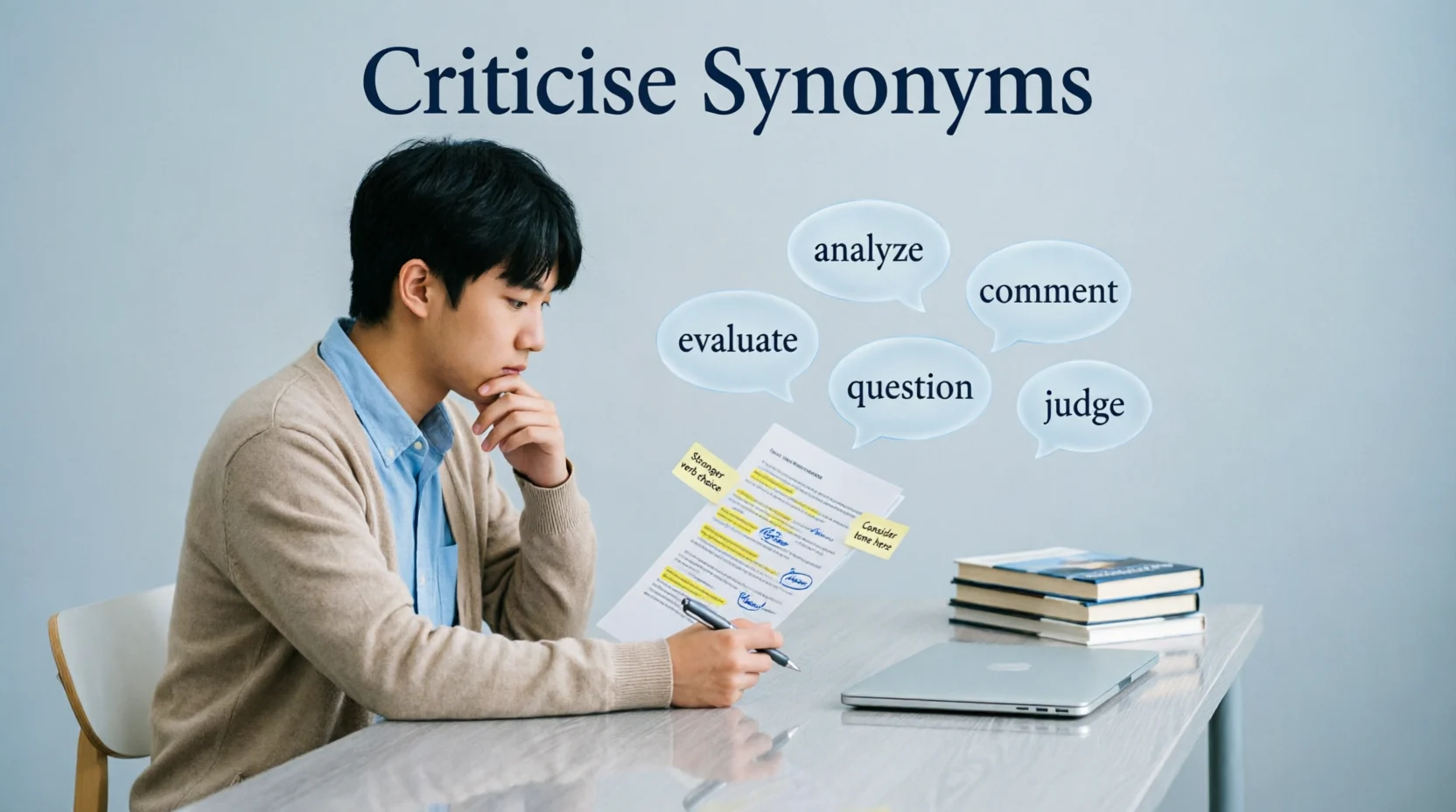 Criticise Synonym