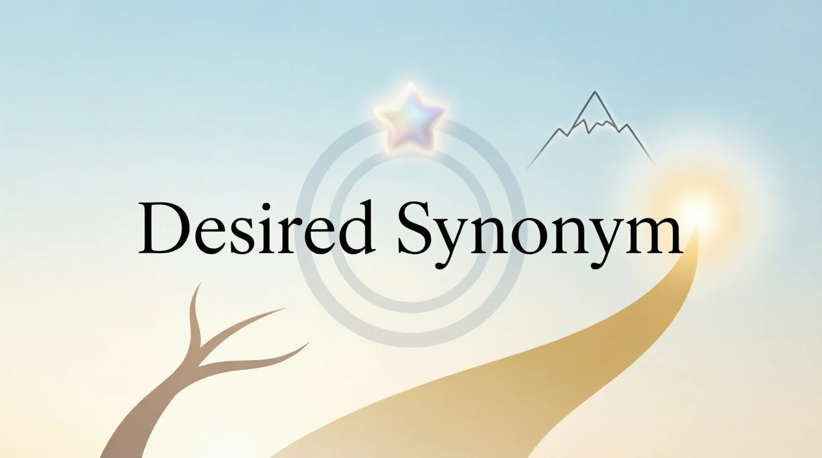 Desired Synonym
